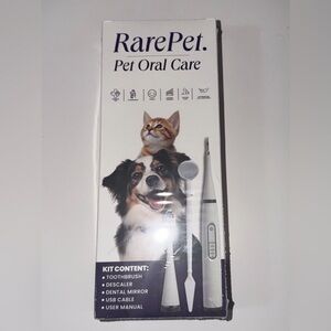 NEW My PetLab Dog Oral Care Kit Tooth Scaler Toothbrush Charging Cable Mirror